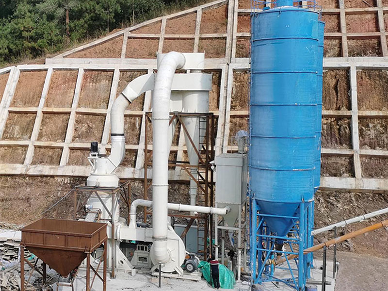 雲南生白(bai)灰窯制粉生産線(xian)