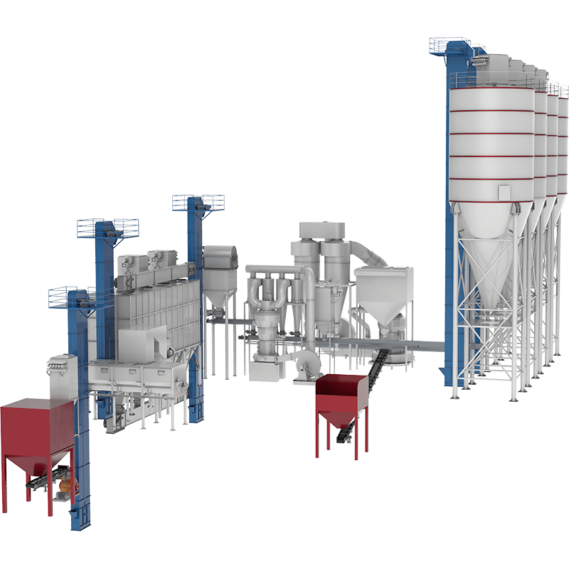 GKQ氫氧化鈣(gai)生産線